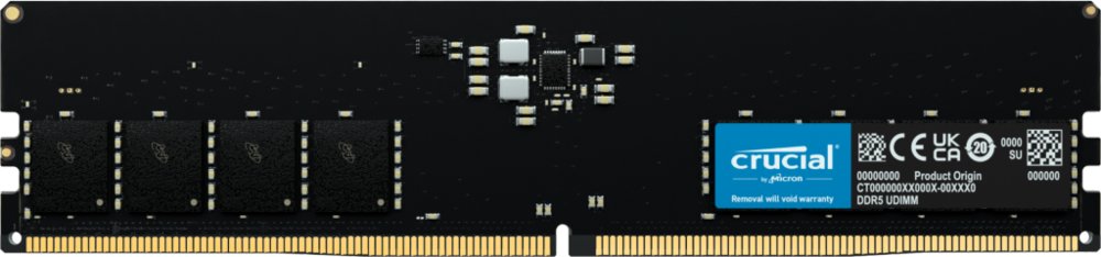 Crucial | 1x32GB DDR5 | 4800MHz | DIMM | CL40 | Geheugenmodule | RAM - Matmuis - Matmuis